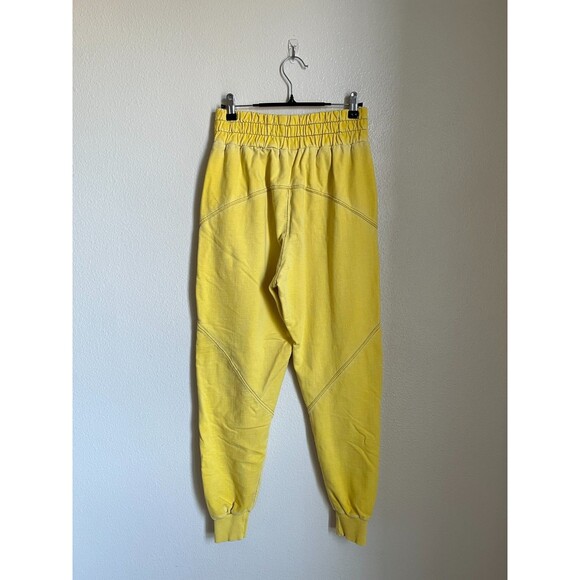 Out From Under Wyatt Drop Crotch Jogger Pant in Yellow Size XS - Picture 3 of 6